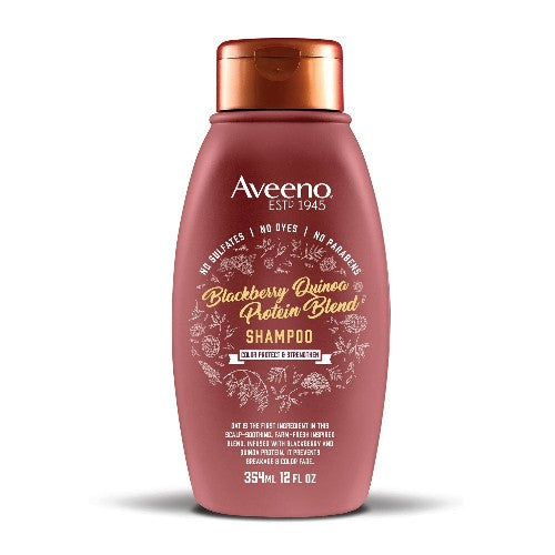 Aveeno Blackberry Quinoa Protein Blend Shampoo 354ml - Shams Shopping Centre Aveeno  