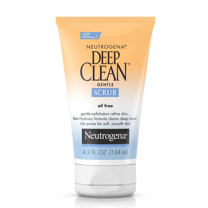 Neutrogena Deep Clean Gentle Scrub Oil free125ml - Shams Shopping Centre Neutrogena  