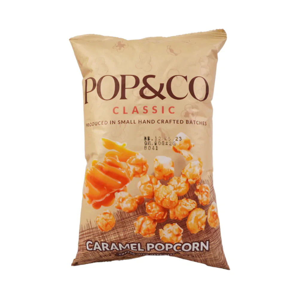 Pop & Co Classic Caramel Popcorn 80g - Shams Shopping Centre Pak Foods  