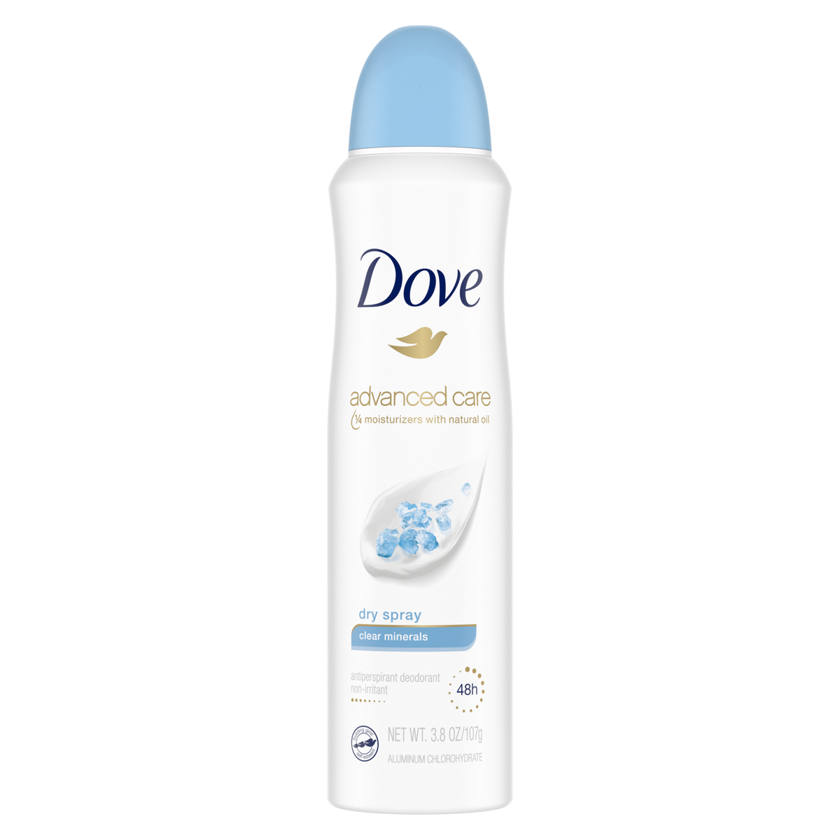 Dove Advanced Care Clear Minerals Body Spary 107g - Shams Shopping Centre Dove  