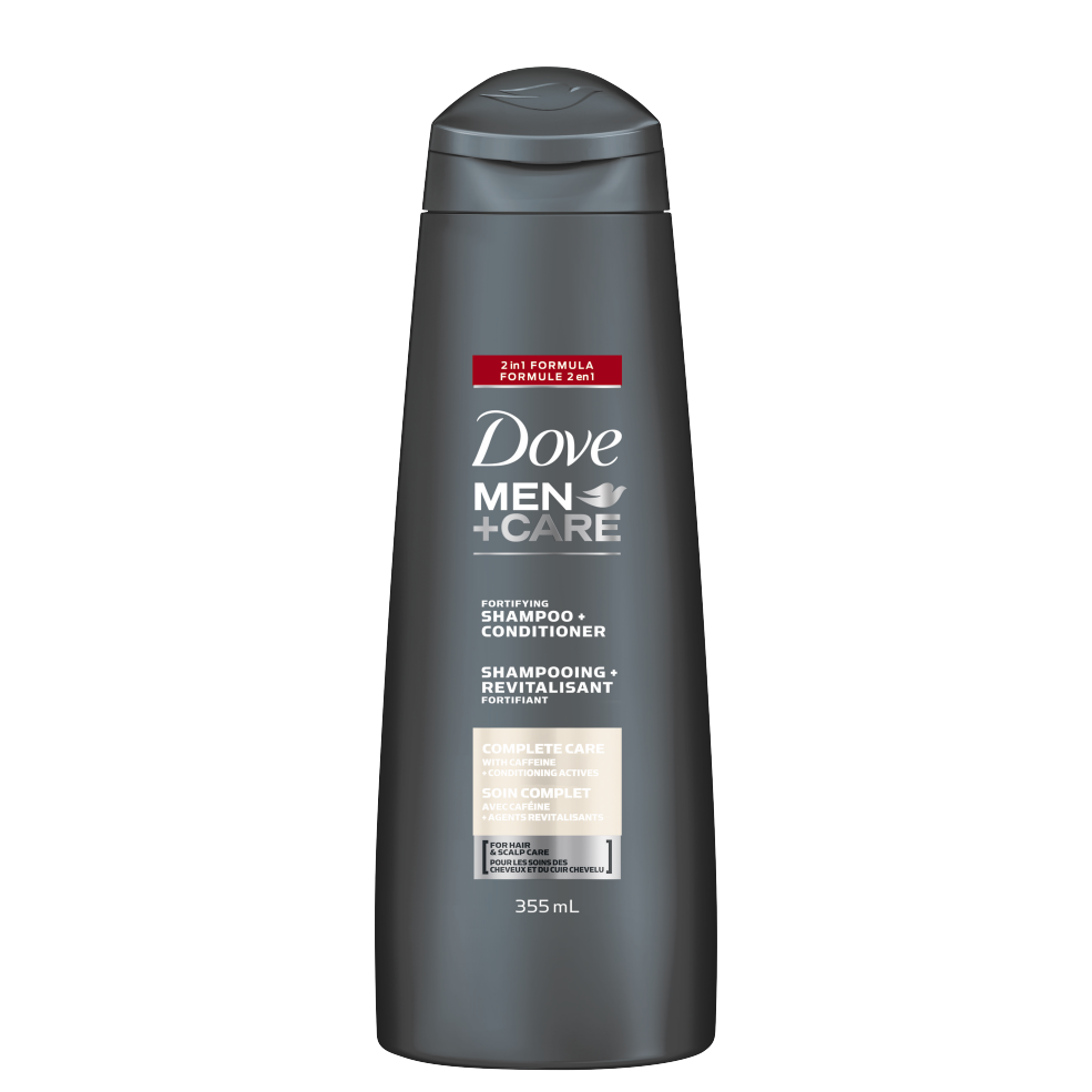 Dove Men+Care Fortifying Complete Care Shampoo 355ml - Shams Shopping Centre Dove  