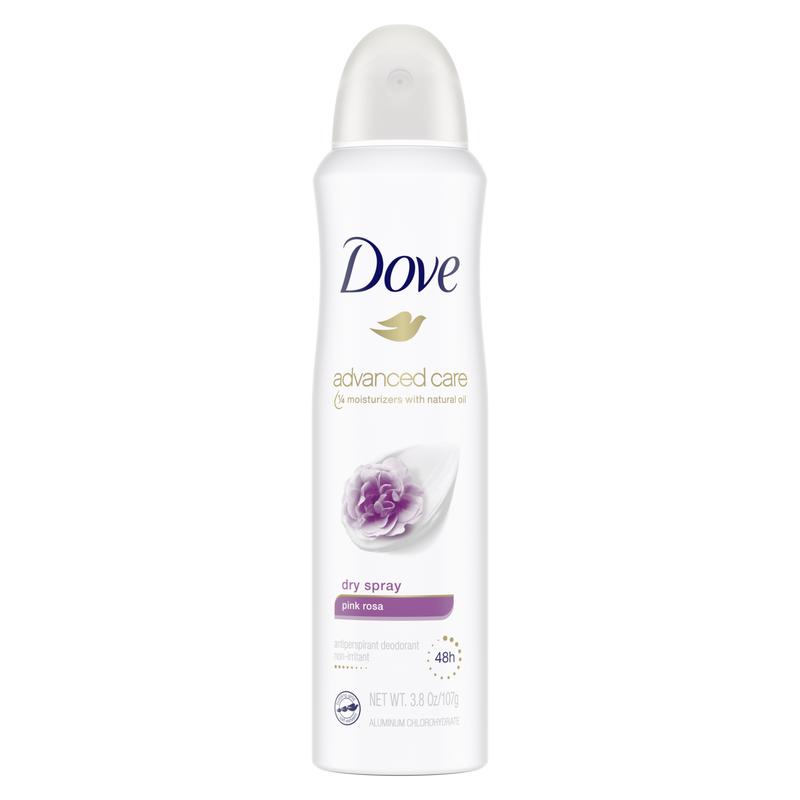 Dove Advanced Care Pink Rosa Body Spary 107g - Shams Shopping Centre Dove  