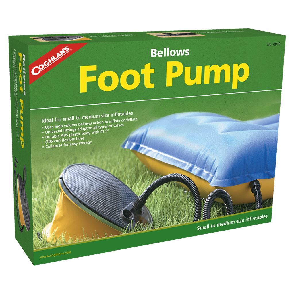 Coghlans Bellows Foot Pump 0819 - Shams Shopping Centre Coghlan  