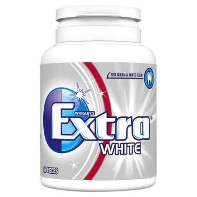 Extra white suger free gum 46 pieces 64g - Shams Shopping Centre Wrigley&