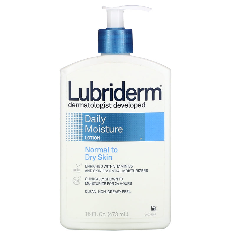 Lubriderm Daily Moisture Lotion Normal To Dry Skin 473ml a - Shams Shopping Centre Lubriderm  