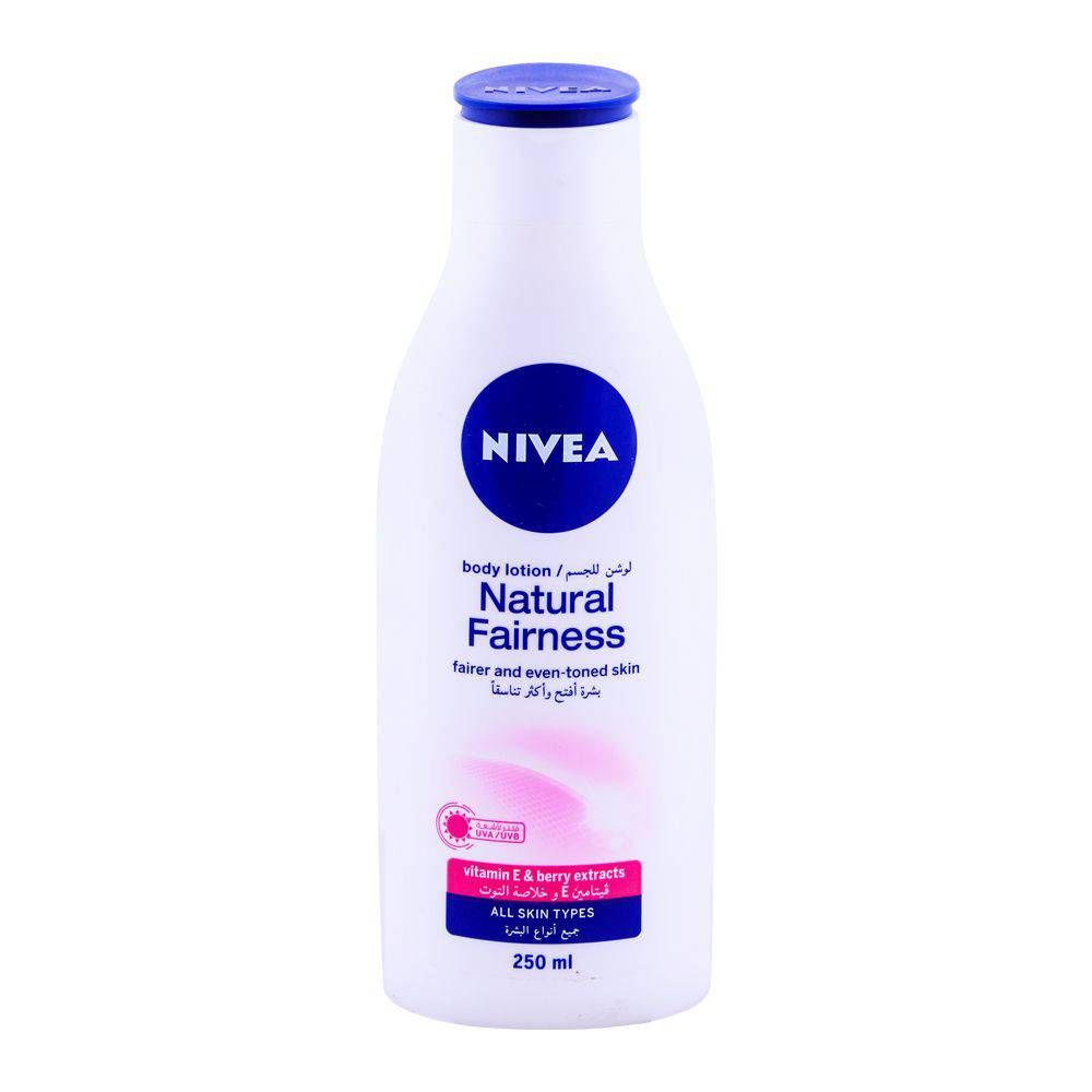 Nivea Natural Fairness Body Lotion 250ml - Shams Shopping Centre Nivea  