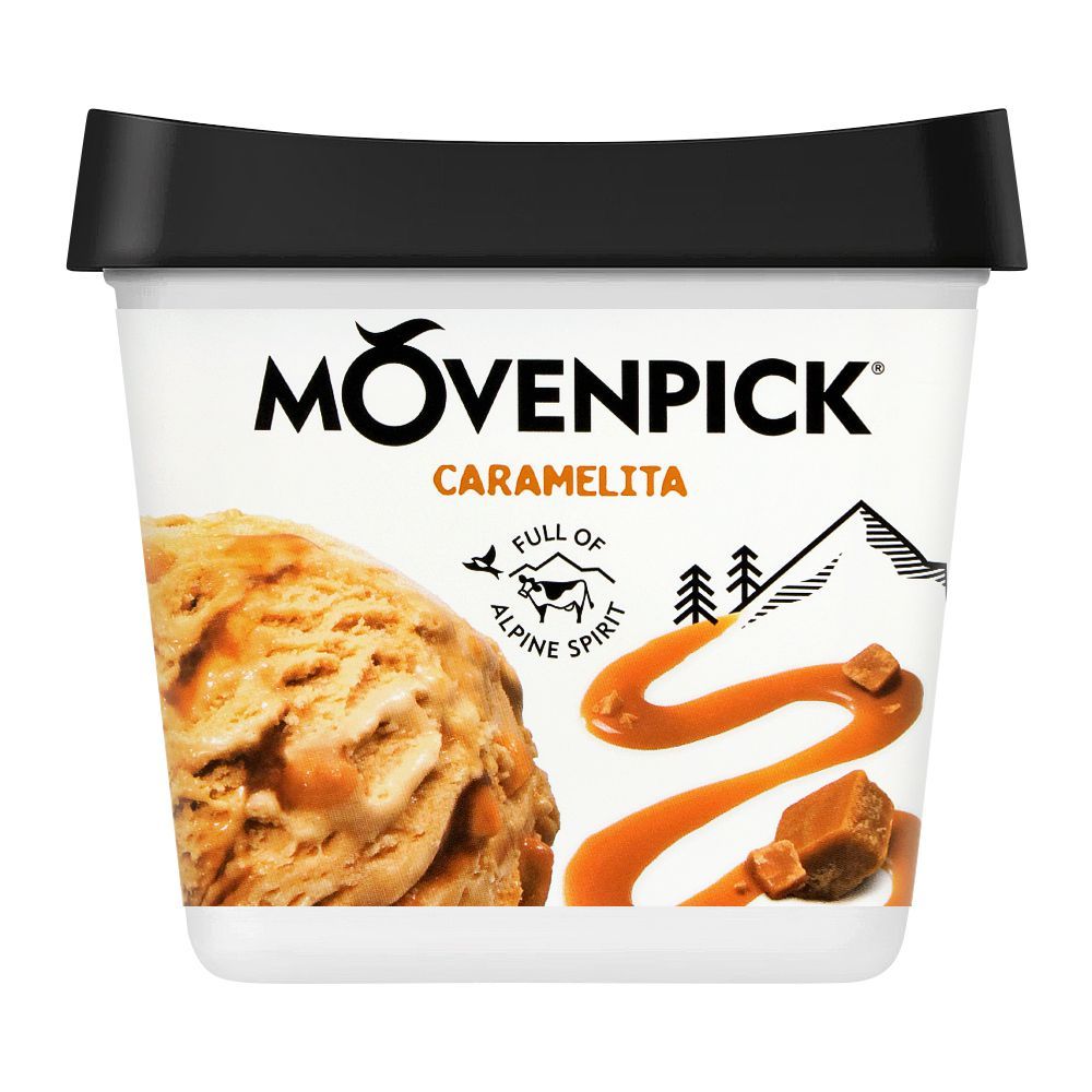 Movenpick Caramelita icecream tub 900ml - Shams Shopping Centre Moven Pick  