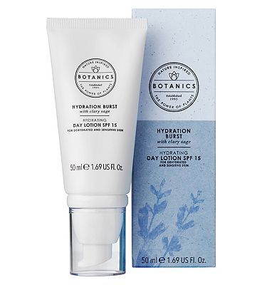 Boots Botanics Hydration Burst Day Lotion 50ml - Shams Shopping Centre Boots  