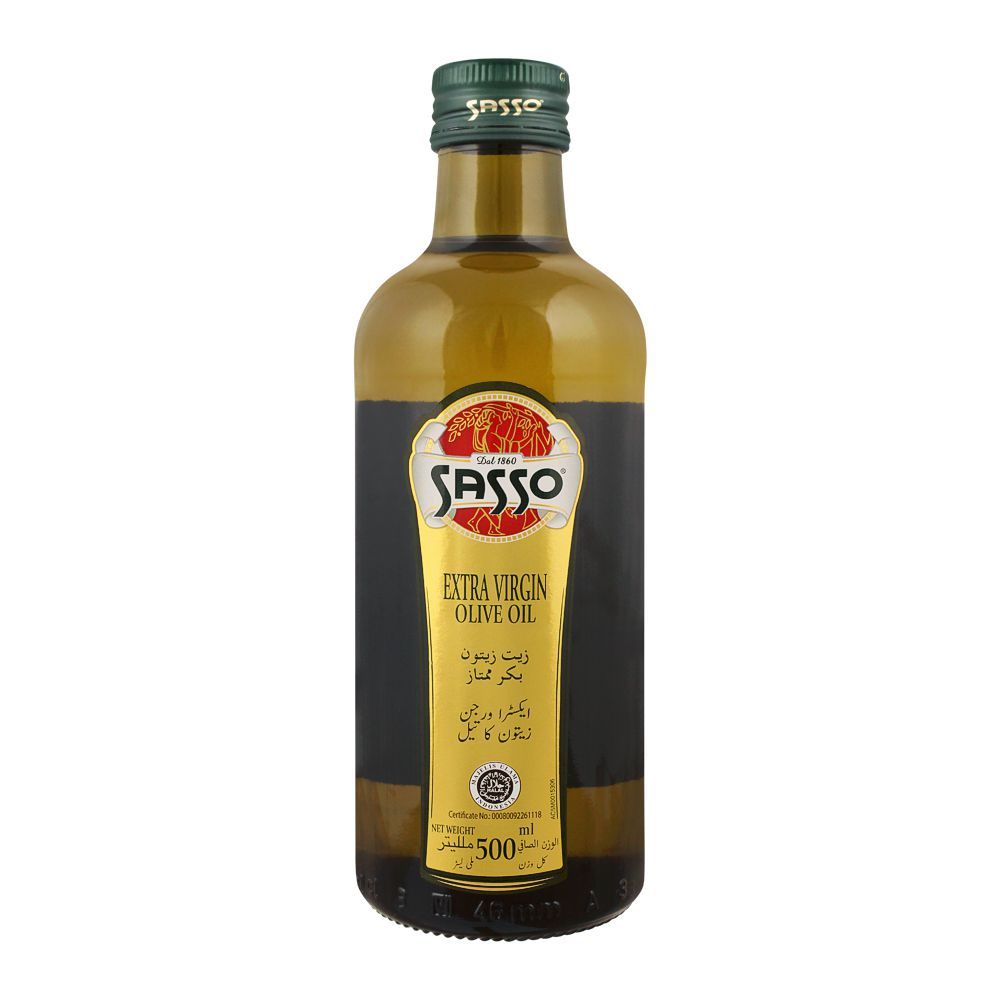 Sasso Extra Virgin Olive Oil 500ml (Bottle) - Shams Shopping Centre Sasso  
