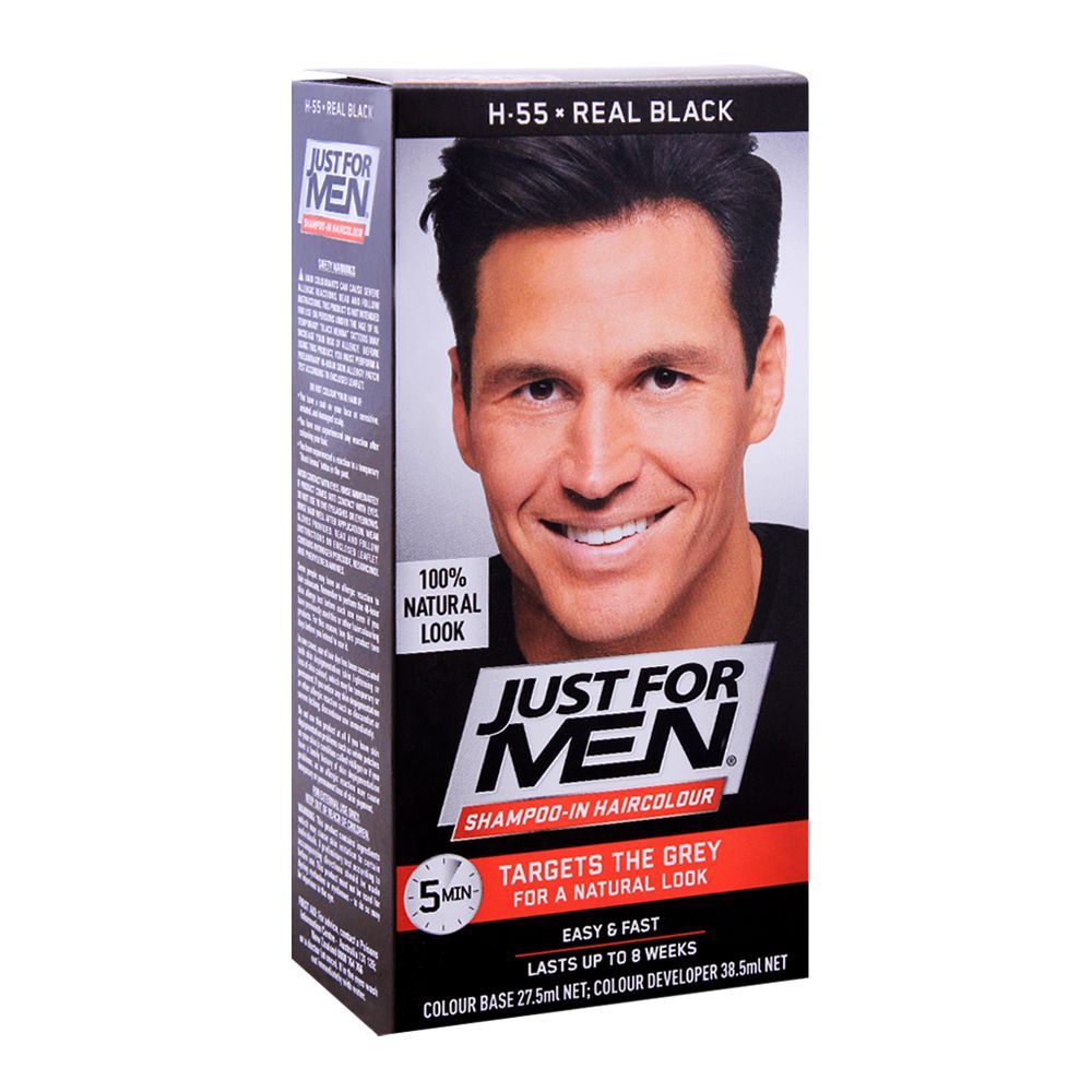 Just For Men Real Black 30ml - Shams Shopping Centre Just For Man  
