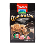 Loacker dark chocolate Wafer Cookies 250gm - Shams Shopping Centre Shams Shopping Centre  