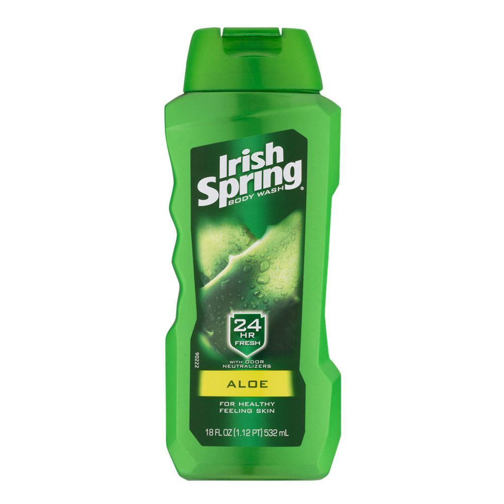 Irish Spring Aloe Body Wash 532ml - Shams Shopping Centre Irish Spring  