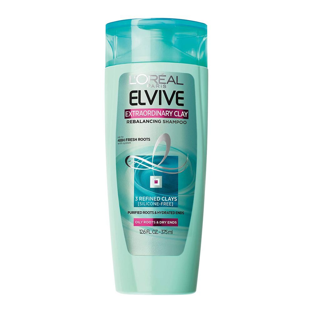 Loreal Extraordinary Clay Shampoo 375ml - Shams Shopping Centre Loreal  
