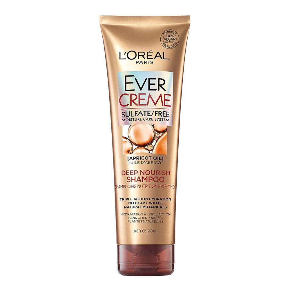 Loreal Ever Creme Apricot Shampoo 250ml - Shams Shopping Centre Loreal  