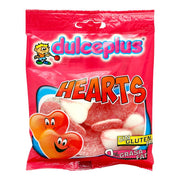 Dulceplus Sugard Strawberry Cream Heart Jelly 100g - Shams Shopping Centre Dulceplus  