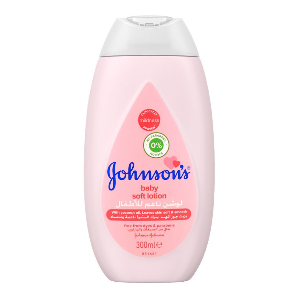 Johnsons Baby Soft Lotion 300ml - Shams Shopping Centre Johnsons  
