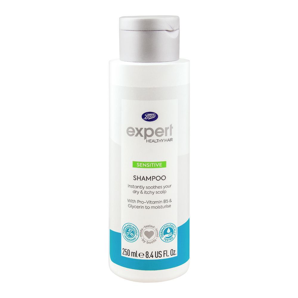 Boots Expert Sensitive Shampoo 250ml - Shams Shopping Centre Boots  