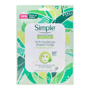 Simple Rich Moisture Sheet Mask 23ml - Shams Shopping Centre Simple  