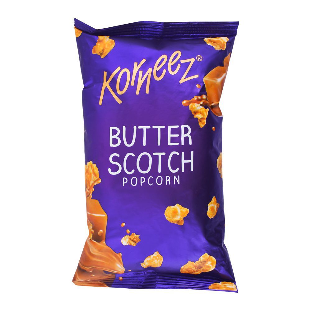 Korneez Butter Scotch Popcorn 50g - Shams Shopping Centre Korneez  