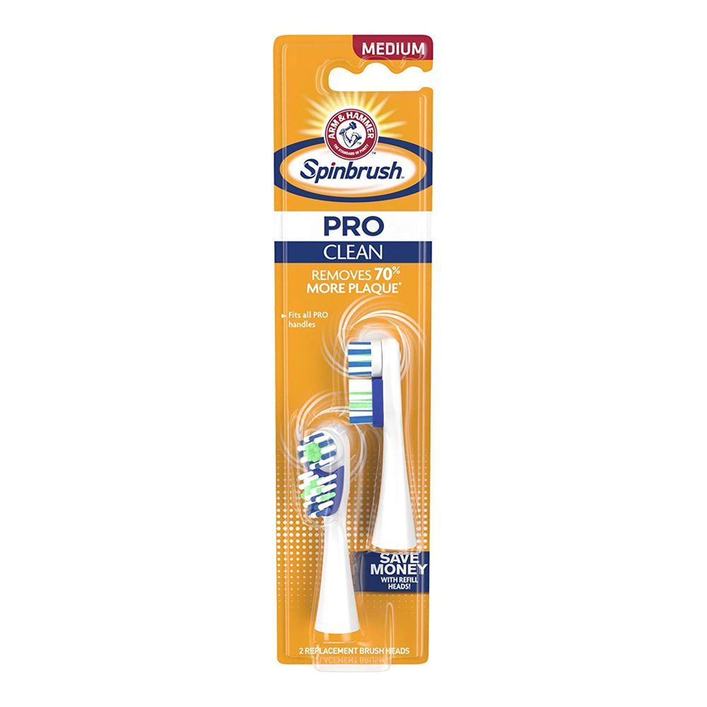Arm & Hammer Pro Clean Spinbrush Medium Tooth Brush - Shams Shopping Centre Arm & Hammer  