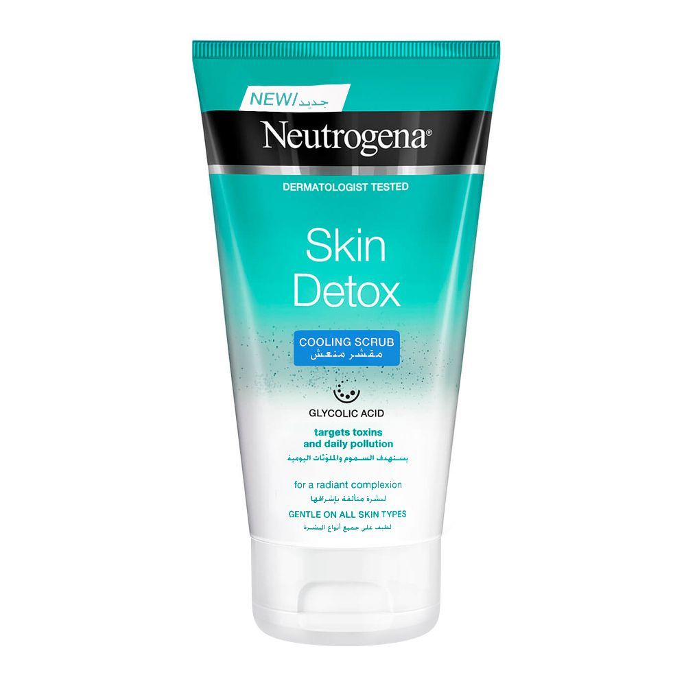 Neutrogena Skin Detox Cooling Scrub 150ml - Shams Shopping Centre Neutrogena  