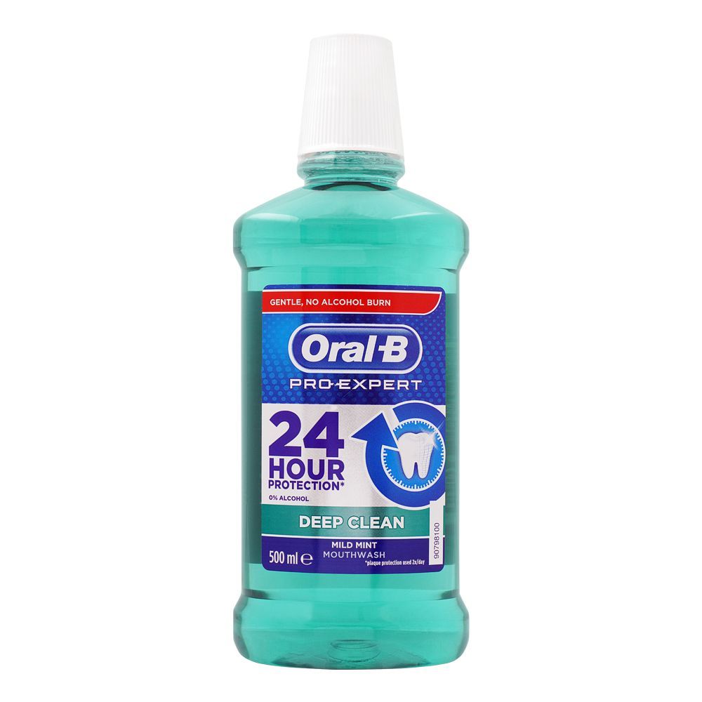 Oral B Pro Expert Deep Clean Mouth Wash 500ml - Shams Shopping Centre Oral-B  