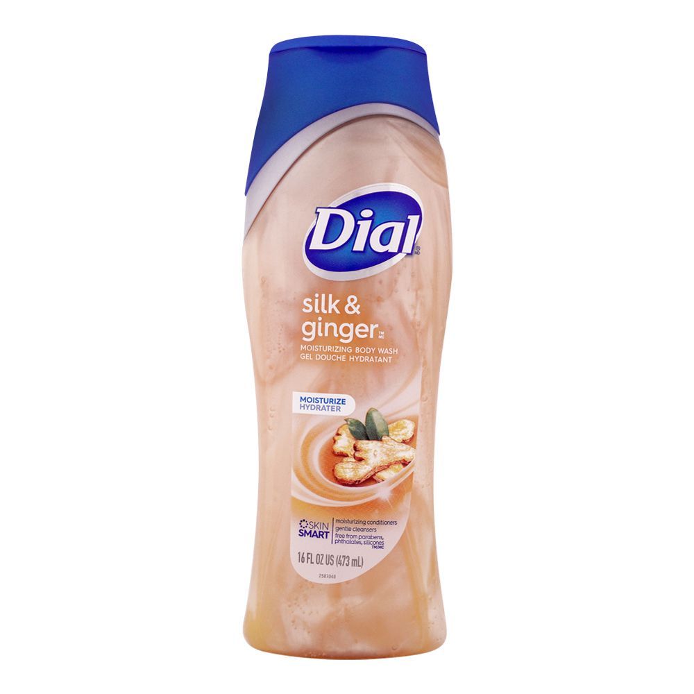 Dial Silk & Ginger Moisturizing Body Wash 473Mml - Shams Shopping Centre Dial  