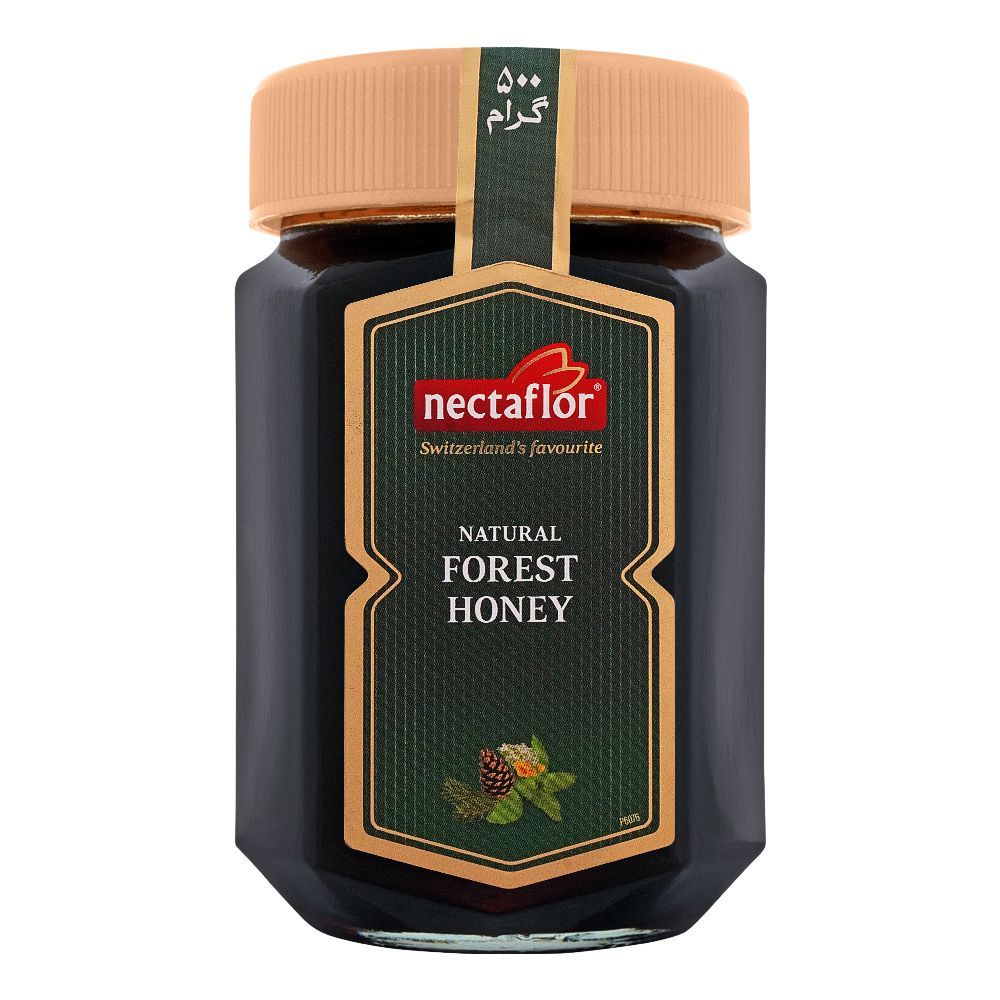 Nectaflor Natural Forest Honey Glass Bottle 500g - Shams Shopping Centre Nectaflor  
