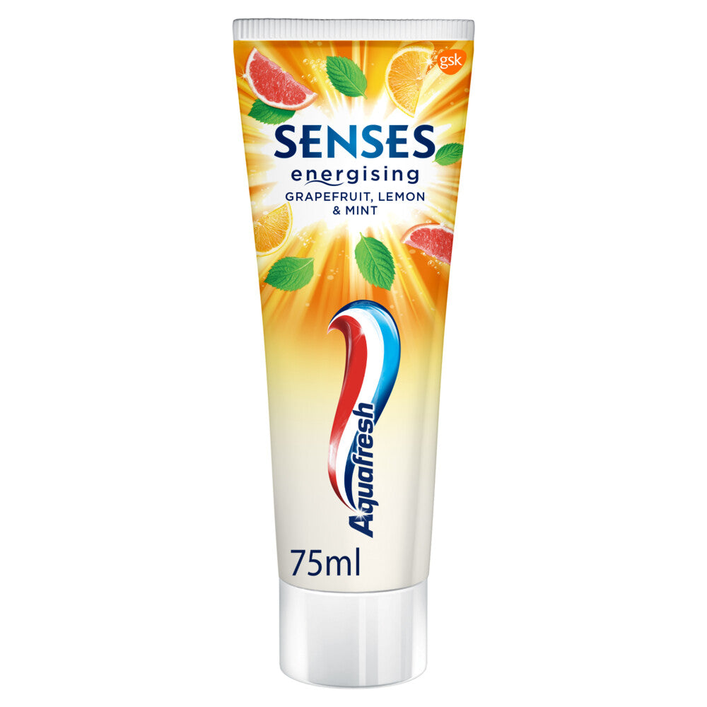 Aqua Fresh Senses Tooth Paste 75ml - Shams Shopping Centre Aqua Fresh  