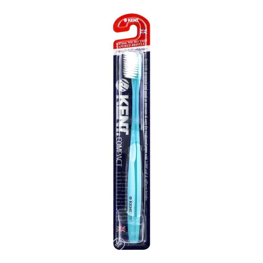 Kent Compect Tooth Brush Light Blue - Shams Shopping Centre Kent  