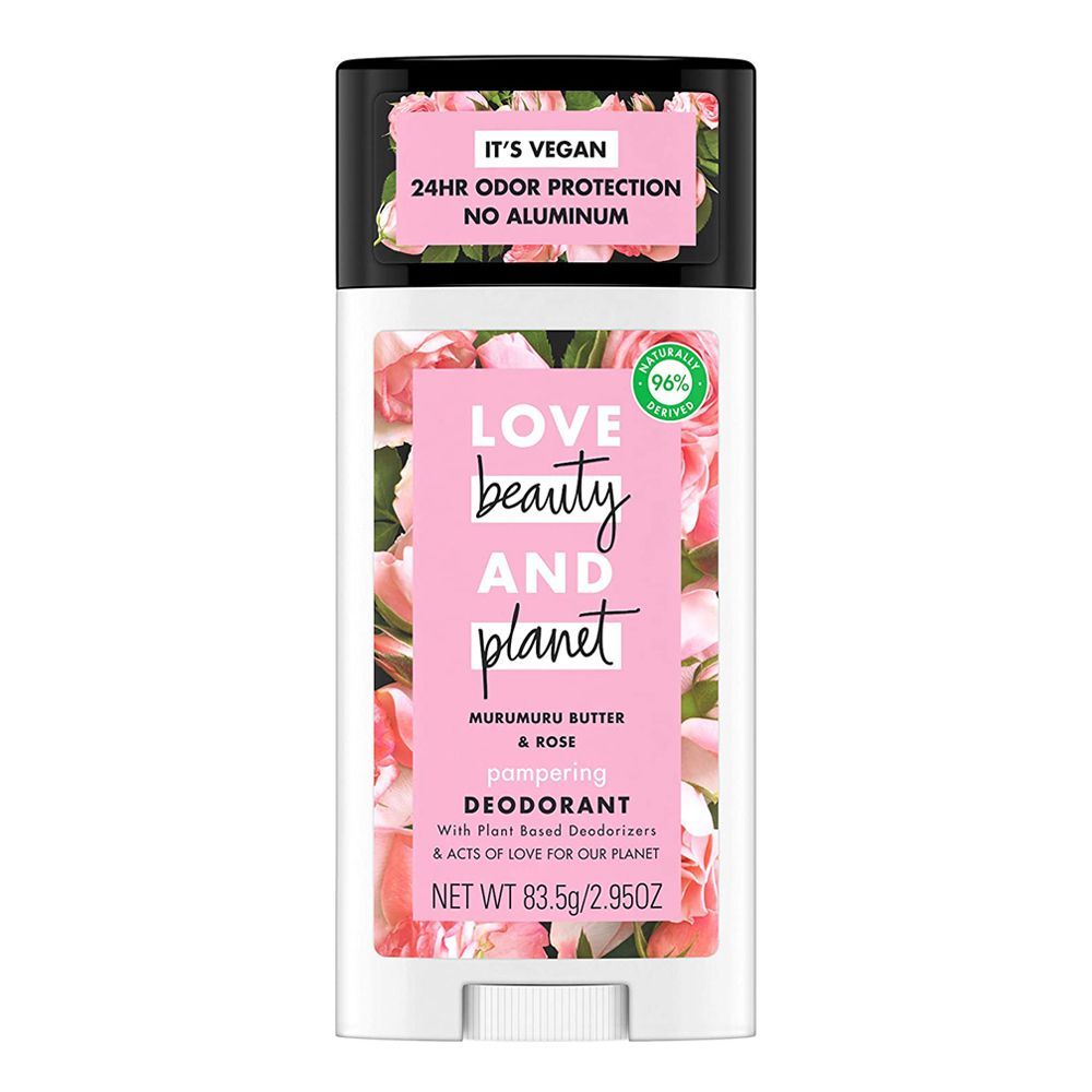 Love Beauty And Planet Pampering Deodorant 83.5g - Shams Shopping Centre Love Beauty And Planet  