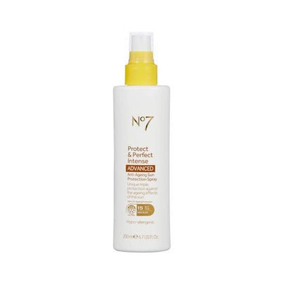 Boots No7 Protect & Perfect Intense Anti Ageing Sun Protection Spray SPF15 200ml - Shams Shopping Centre Boots  