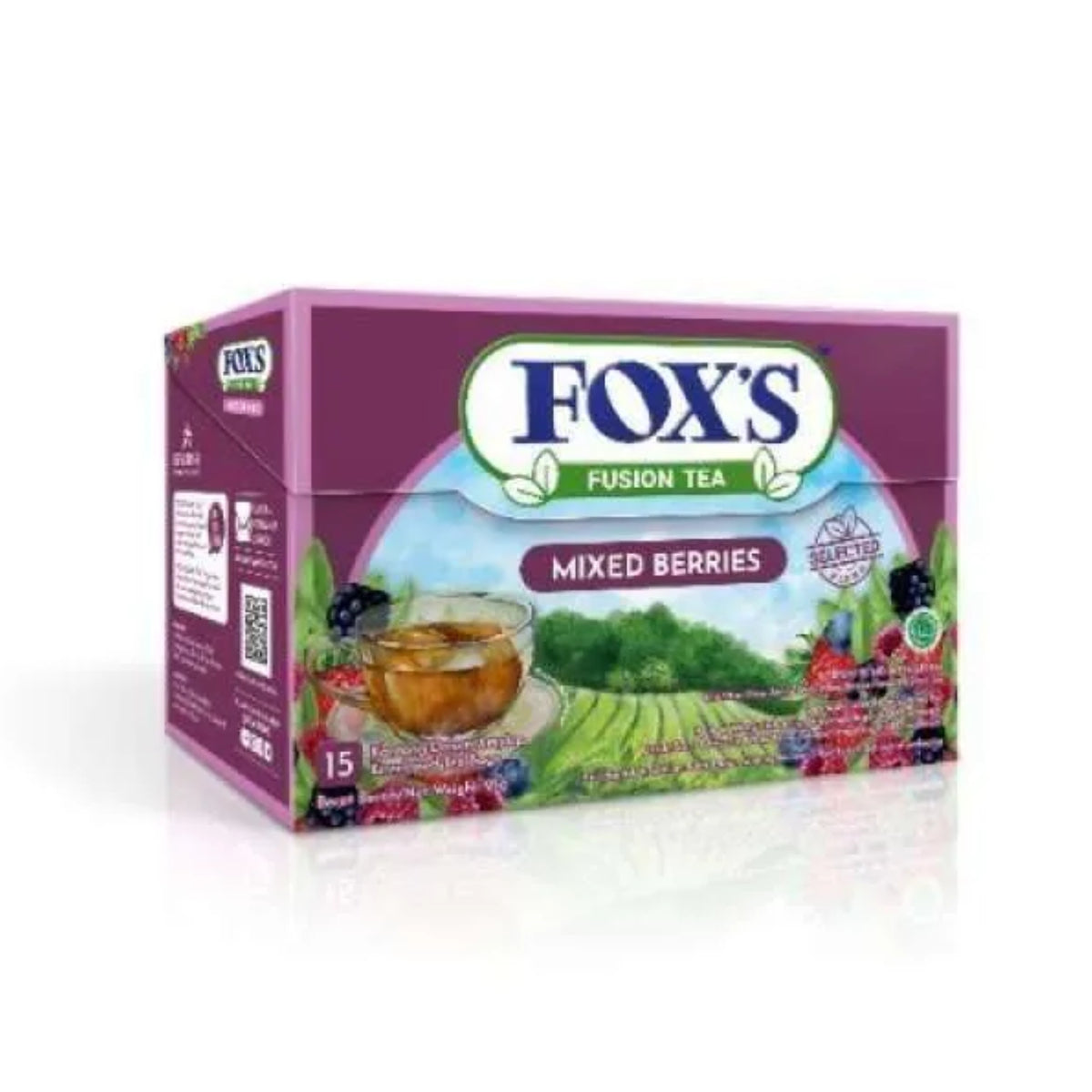Fox's Fusion Tea Mixed Berries 25g - Shams Shopping Centre Fox'S  