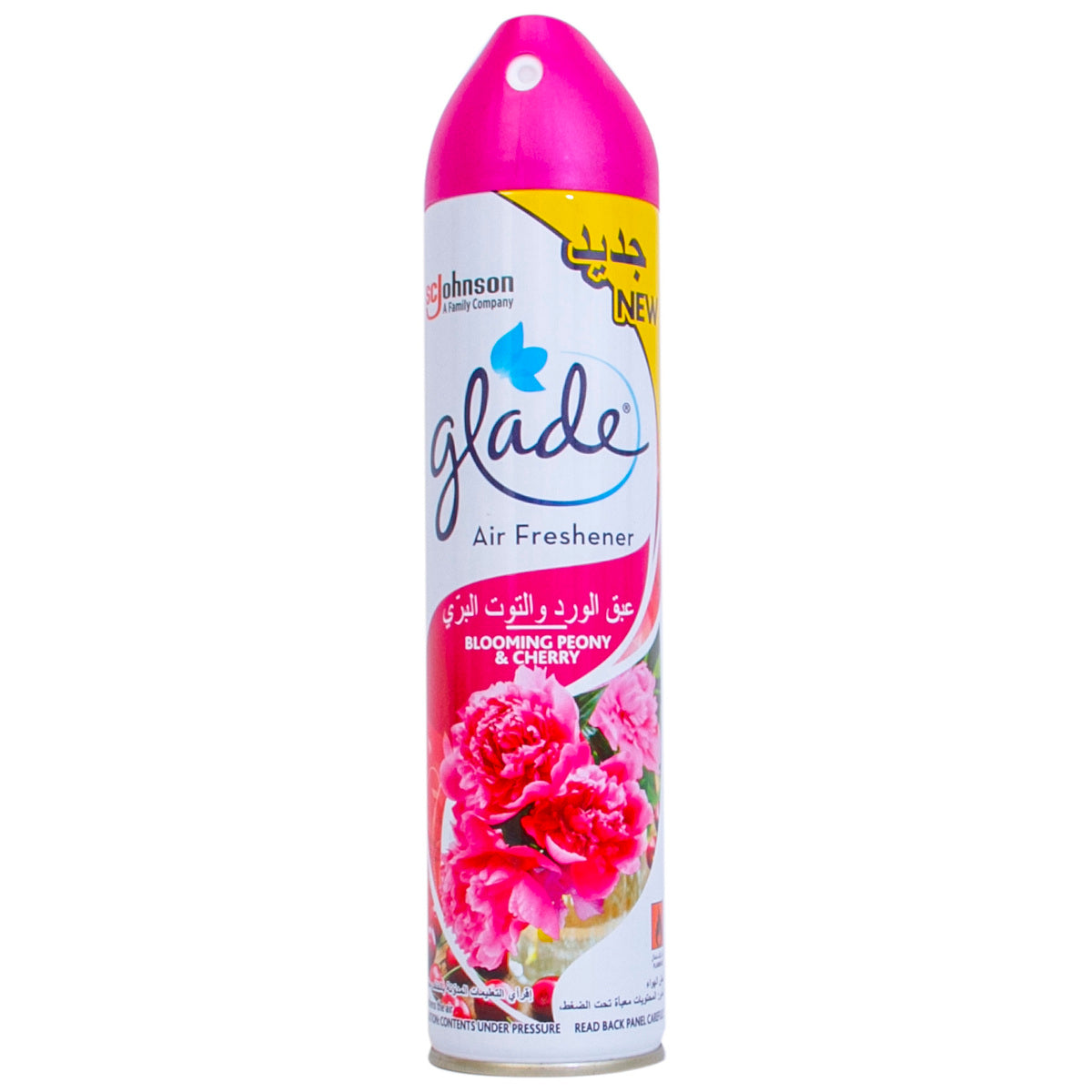 Glade Blooming Peony & Cherry Air Freshner 300ml - Shams Shopping Centre Glade  