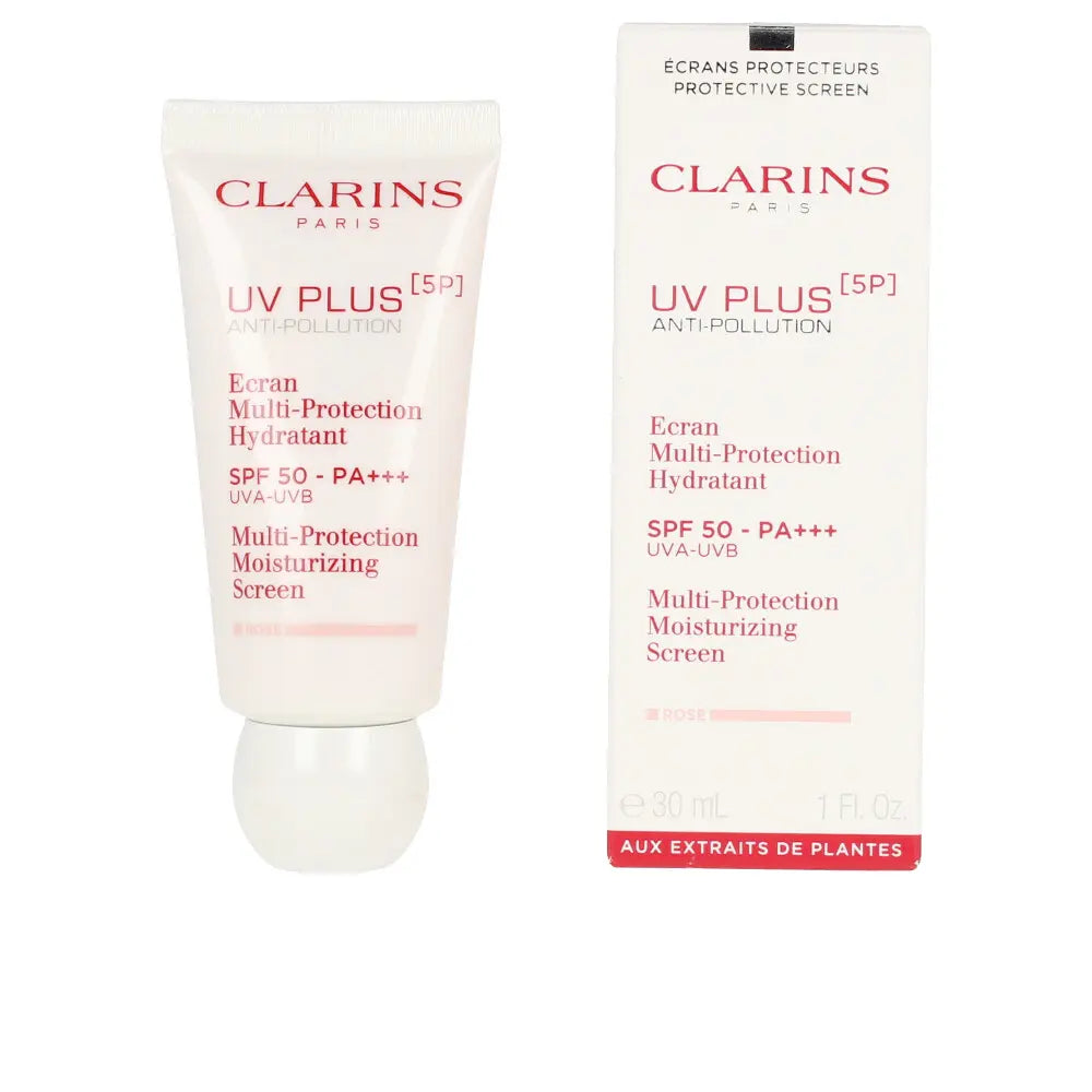 Clarins Multi-Protection Hydrant SPF 50-PA+++ Beige Moisturizing Sunscreen 30ml - Shams Shopping Centre Clarins  