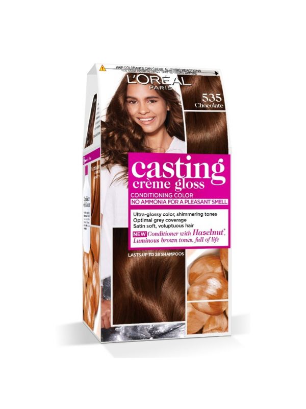 Loreal Casting creme gloss 535 chocolate - Shams Shopping Centre Loreal  