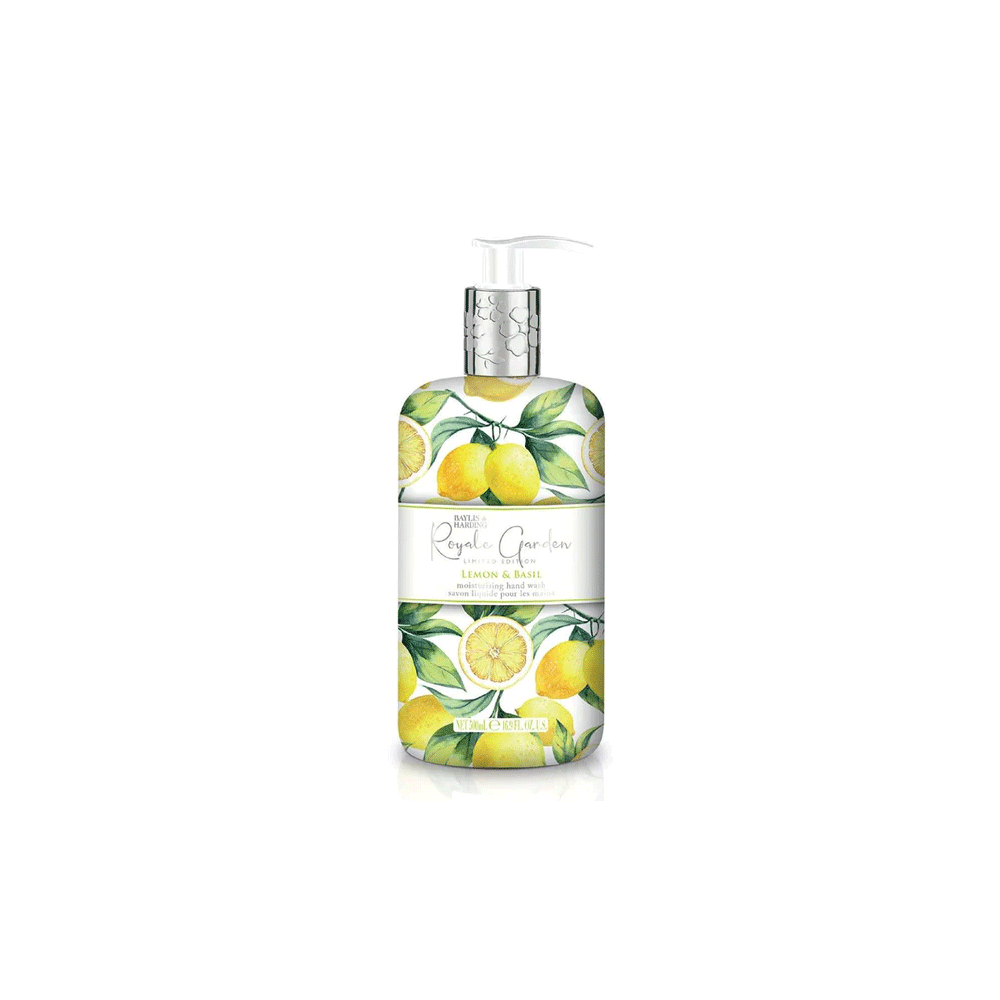 Baylis & Harding Royal Garden Hand Wash Lemon & Basil 500ml - Shams Shopping Centre Baylis & Harding  