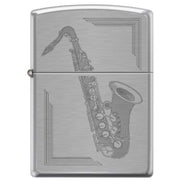 Zippo 200 Saxaphone Design - Shams Shopping Centre Zippo  
