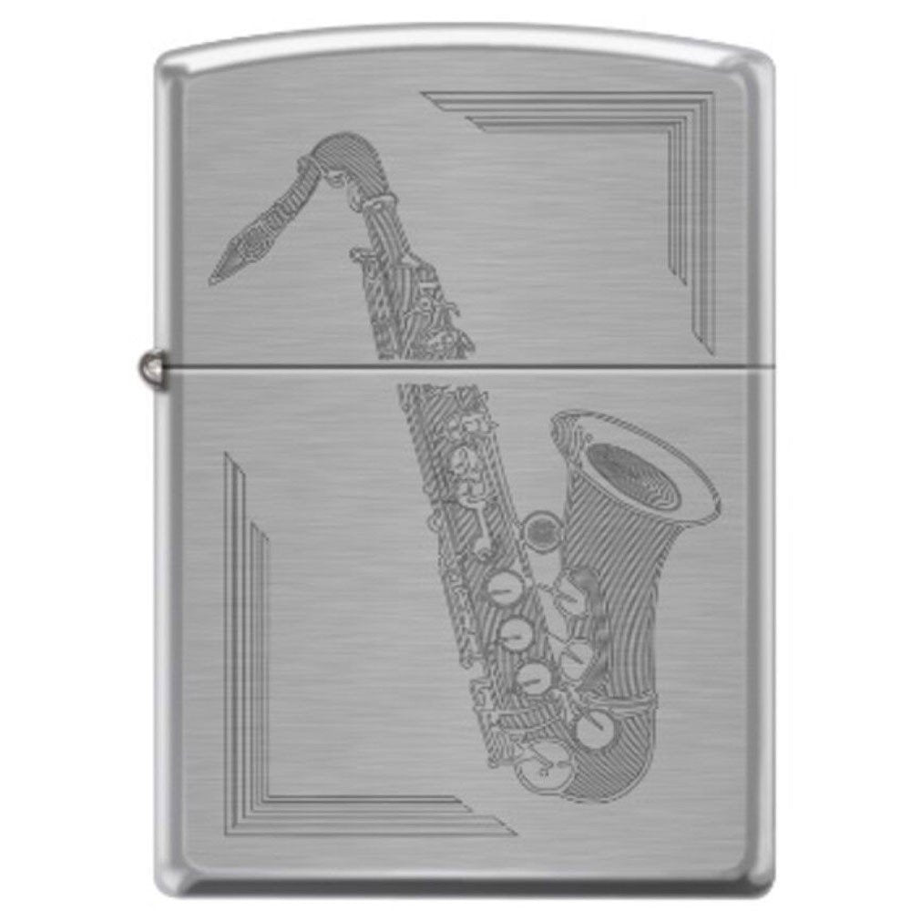 Zippo 200 Saxaphone Design - Shams Shopping Centre Zippo  