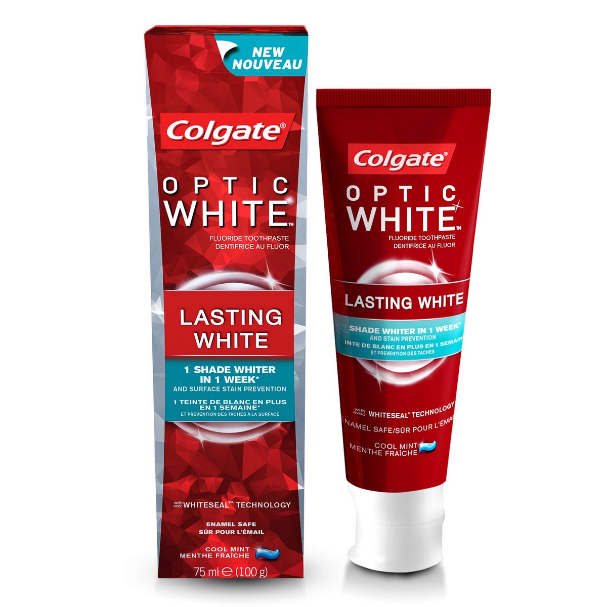 Colgate Optic White Lasting White Toothpaste 75ml – Shams Shopping Centre