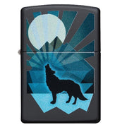 Zippo Lighter Wolf & Moon Design 29864 - Shams Shopping Centre Zippo  