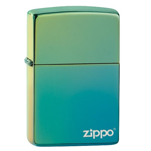 Zippo Lighter Hp Teal W/Zippo-Lasered 49191ZL - Shams Shopping Centre Zippo  