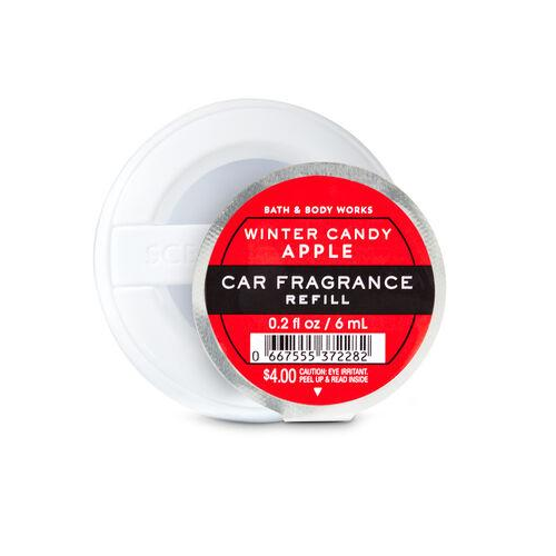 BBW Winter Candy Apple Car Fragrance Refill 6ml - Shams Shopping Centre Bath & Body Works  