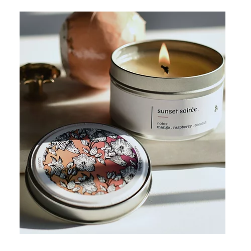 Meem Candle Studio Sunset Soiree 6oz - Shams Shopping Centre Meem Candle  