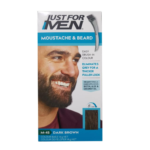 Just For men Dark Brown Black (M-45) 14.2g - Shams Shopping Centre Just For Man  