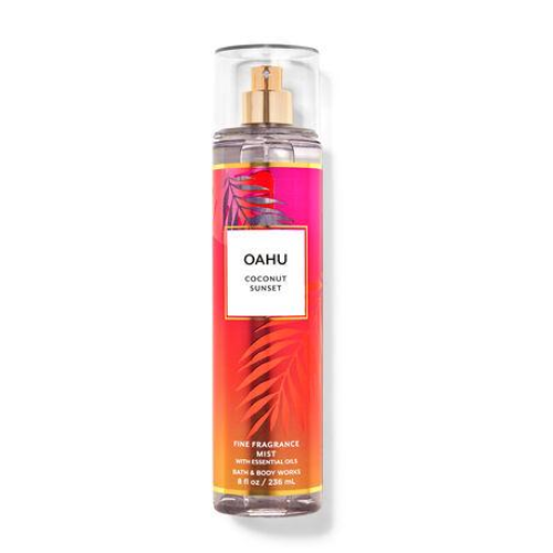 BBW Oahu Coconut Sunset Fragrance Mist 236ml - Shams Shopping Centre Bath & Body Works  