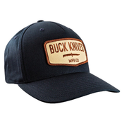 Buck 12807 Leather Patch Snapback Cap - Shams Shopping Centre Buck  