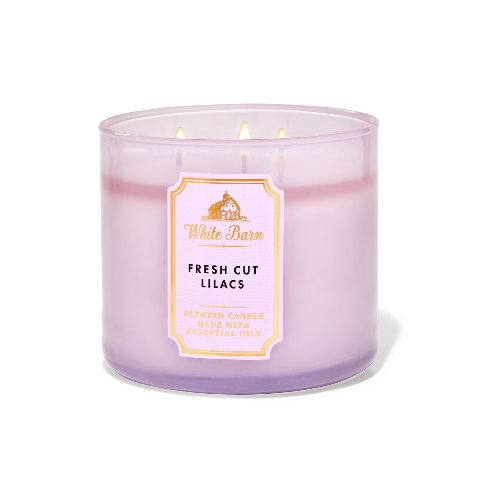 BBW Fresh Cut Lilacs Scented Candle 411g - Shams Shopping Centre Bath & Body Works  