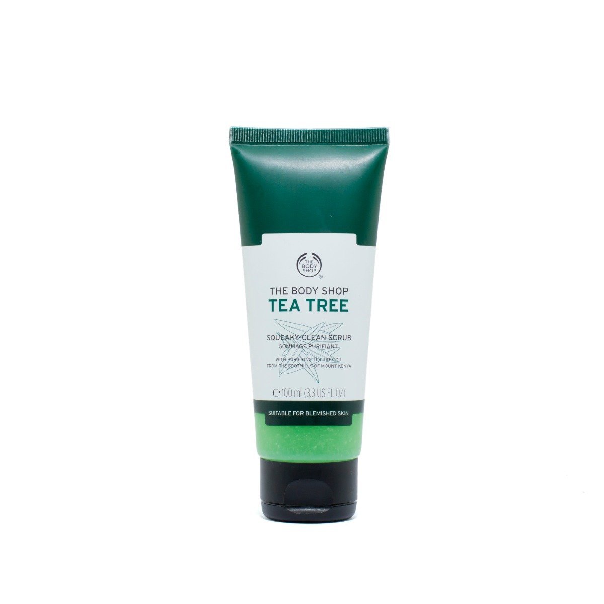 The Body Shop Tea Tree Squeaky Clean Scrub 100ml - Shams Shopping Centre Body Shop  