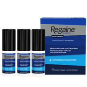 Regaine Extra Strength For Men Cutaneous Solution 3*60ml - Shams Shopping Centre Regaine  